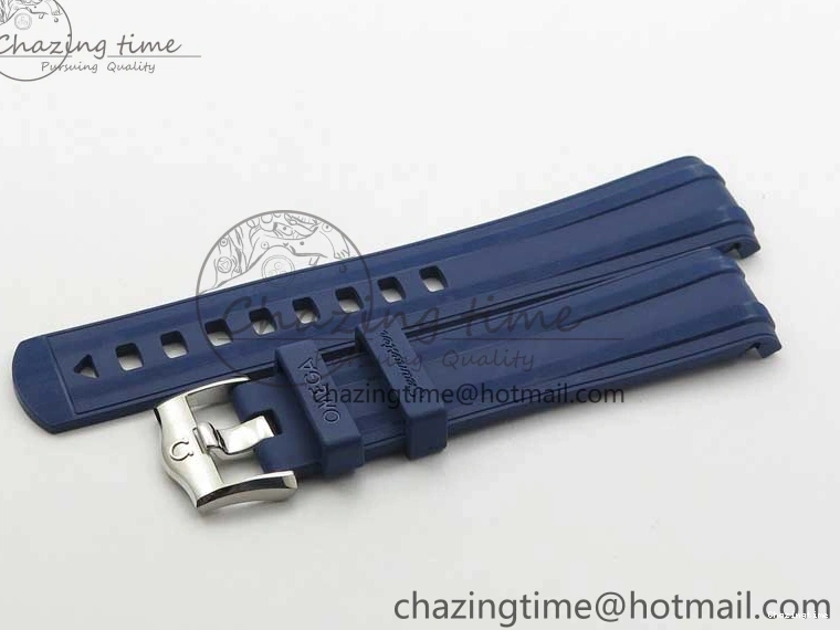 0115 Seamaster Diver 300M ORF 1:1 Best Edition Blue Ceramic Blue Dial on SS Bracelet A Breathable 7869